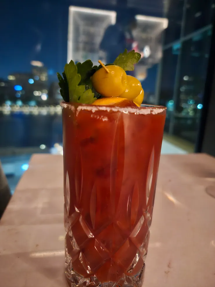 開羅瑞吉版血腥瑪麗，不太好喝