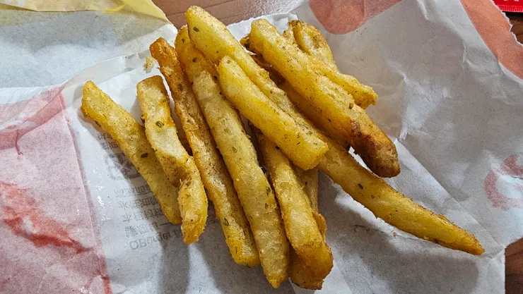 好吃的炸薯條!