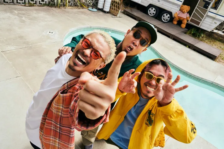 左起:主唱、貝斯手 KENTA/鼓手 FUJI/吉他手 KO-SHIN