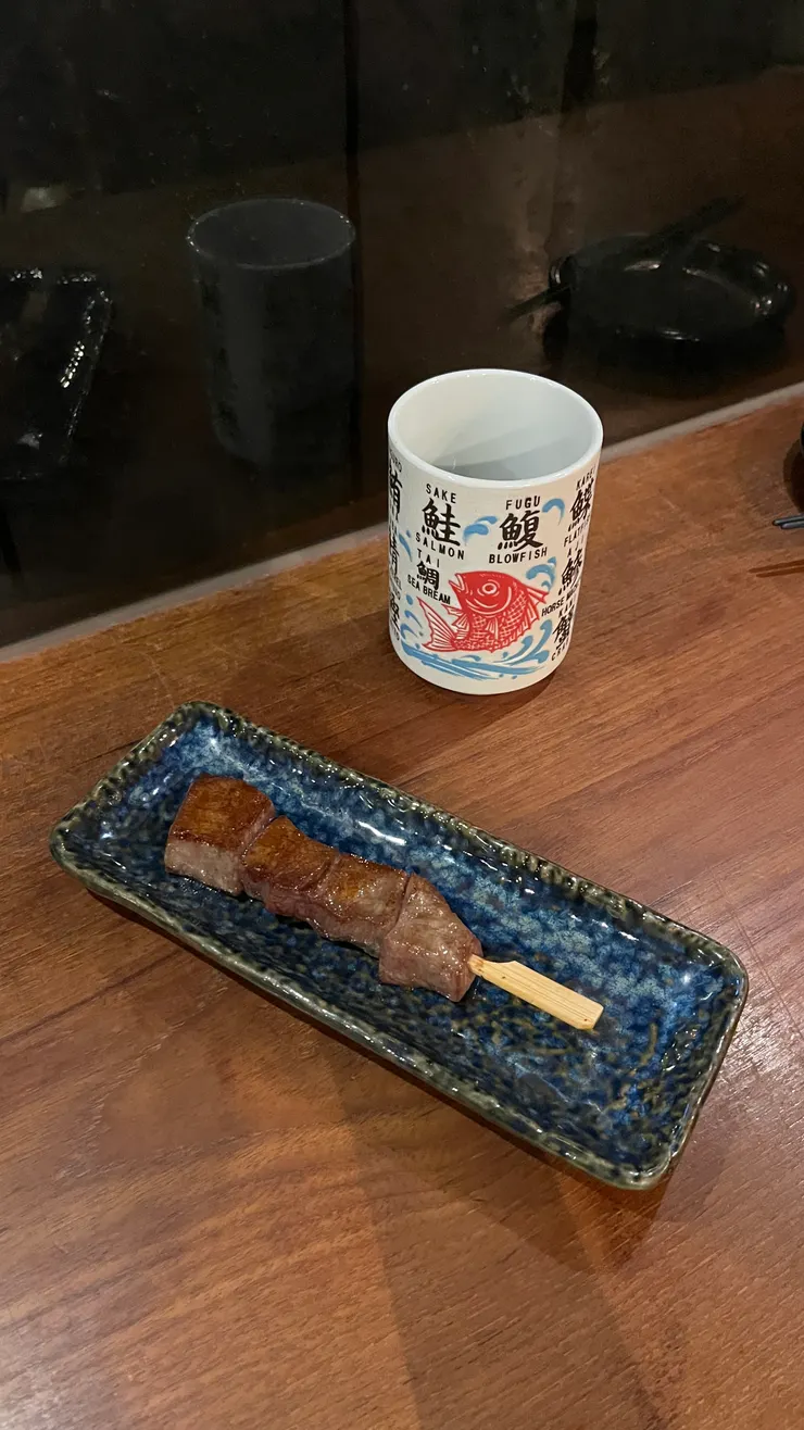 厚切牛舌（一串） 200元