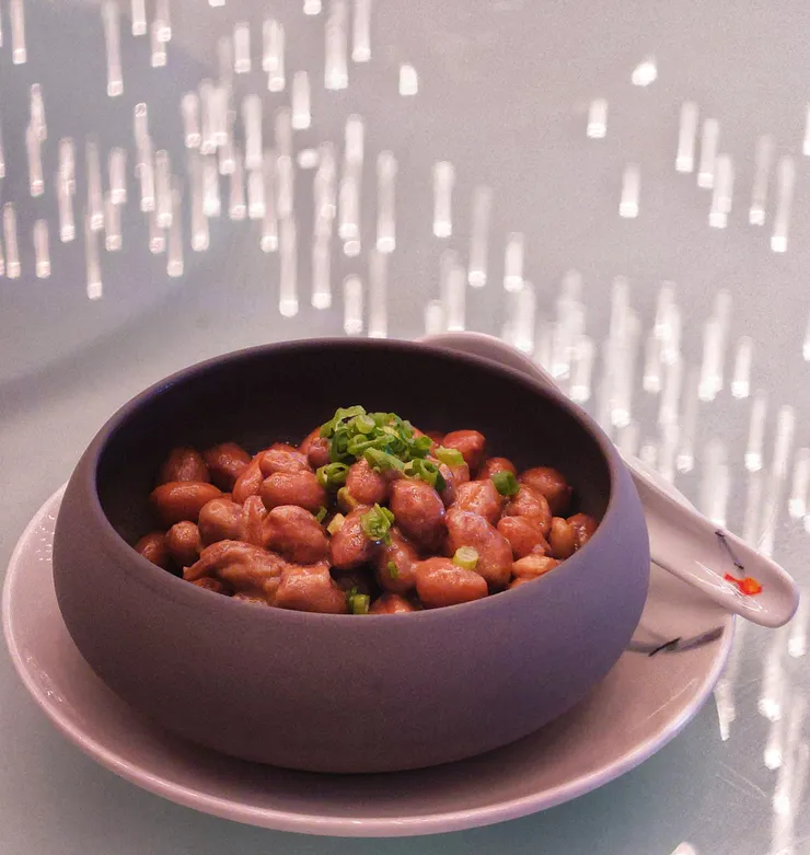 這餐最好吃的，潮州滷水花生