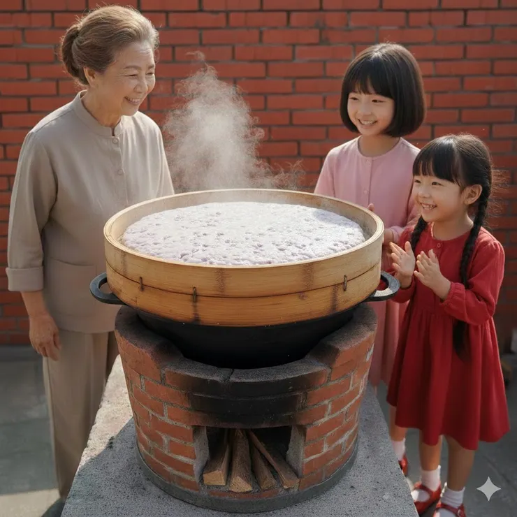 回憶外婆的芋頭糕