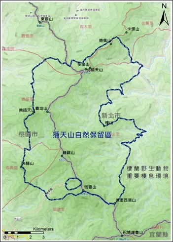 圖取自新竹林區管理處