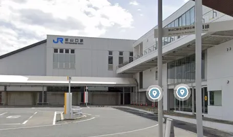 新山口站公車站實景圖