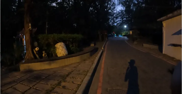 離開自行車道,往台61方向前進。