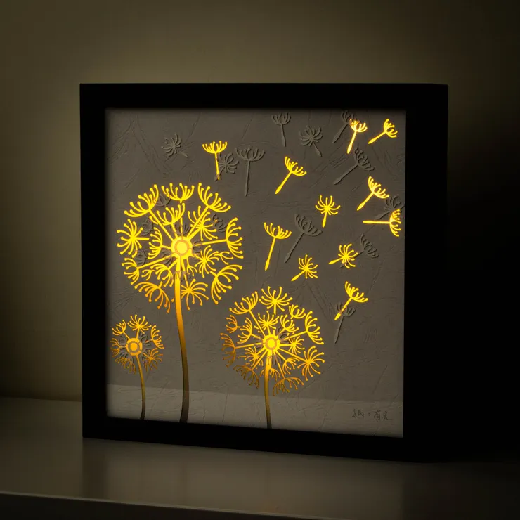 內含著無盡深厚的情誼的蒲公英