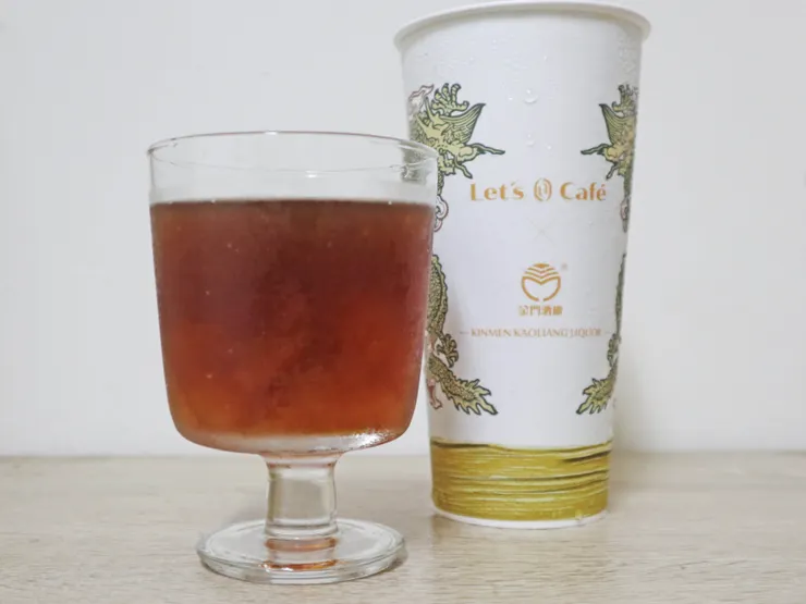 「金門高粱酒 香凍檸美式」。