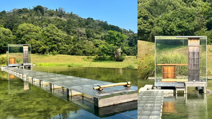 硝子の茶室《聞鳥居》｜2025.08.26拍攝