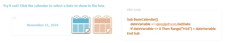 日曆控件2-運用1