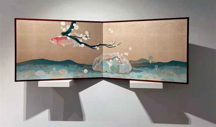 圖:藝術家-黃柏勳的作品「逆旅」