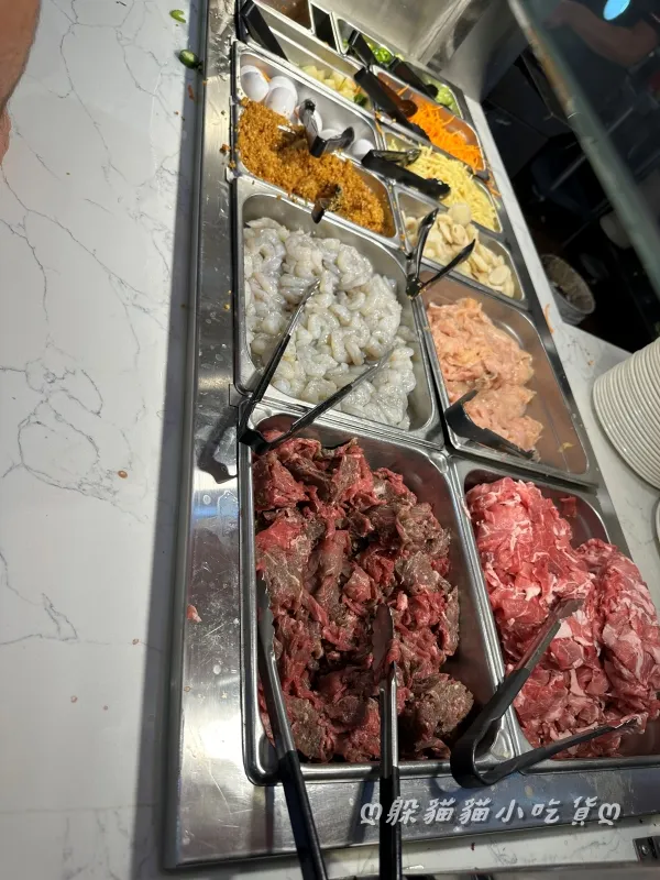 海鮮、肉類配料自己搭