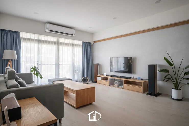 矩設計｜暾暾｜客廳