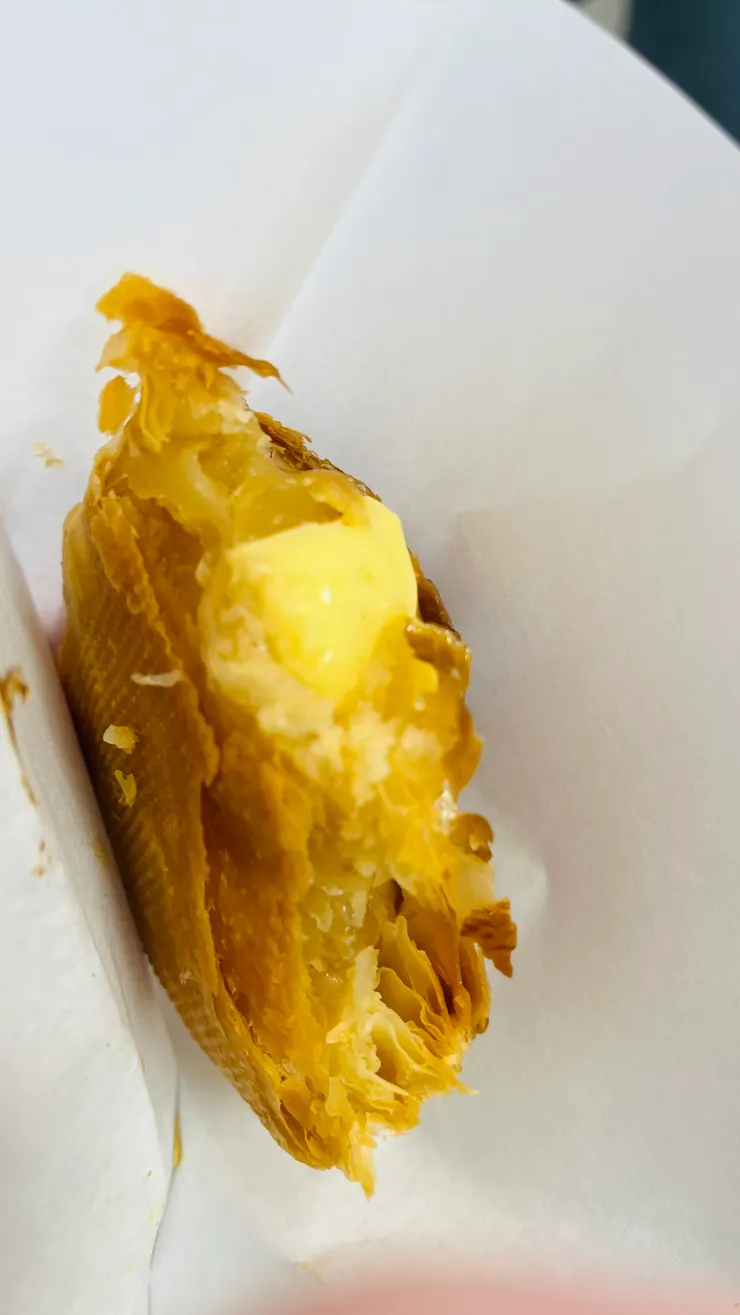 卡士達也讓內餡更滑順。