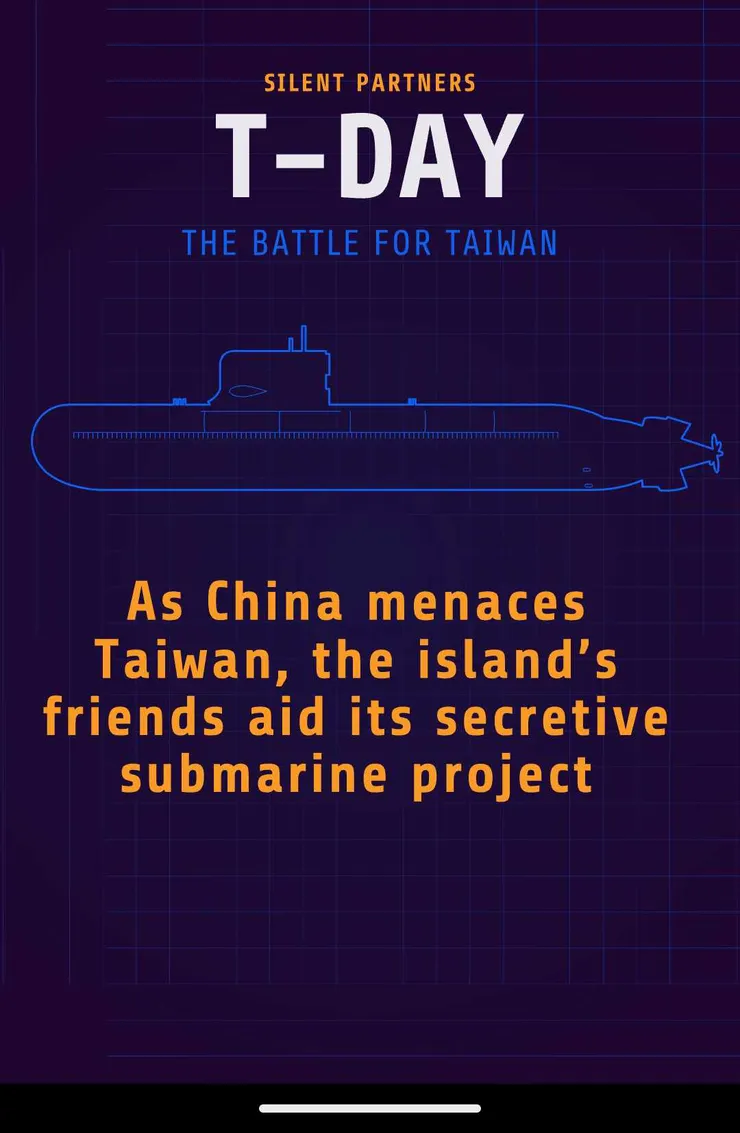 路透社大規模跨國調查台灣造潛艦專題