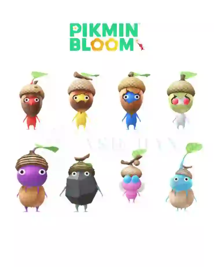 《Pikmin Bloom》皮克敏 |圖鑑篇-全(持續更新,更新至2026/05/01)