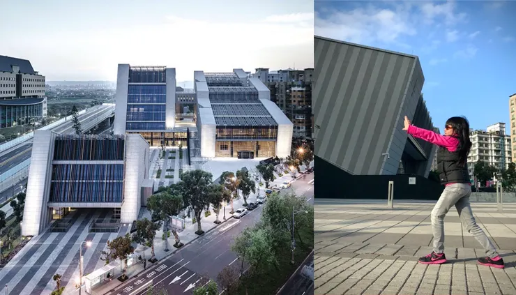 （左）照片來源：臺灣戲曲中心/大元建築工場/建築師雜誌官網
