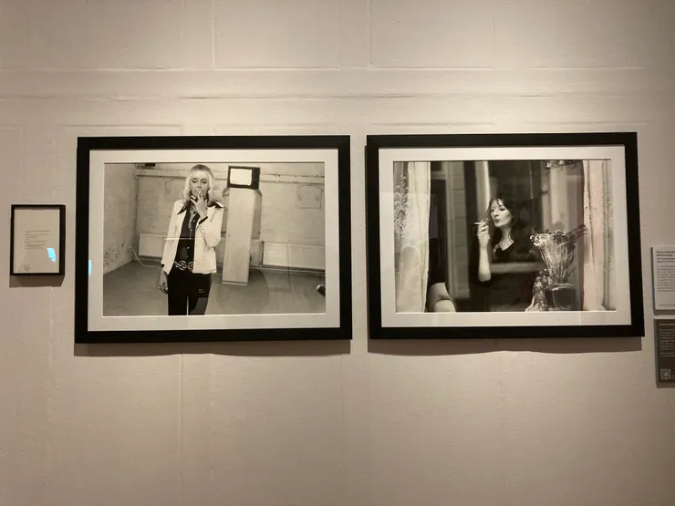 Role Exchange, Marina Abramovic, 1975, Super 8mm film transferred to two-channel video (black and white, silent). 19 min. 陳玠綸攝影