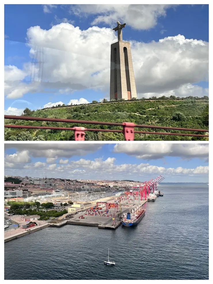 4月25日大橋看大耶穌像和港灣