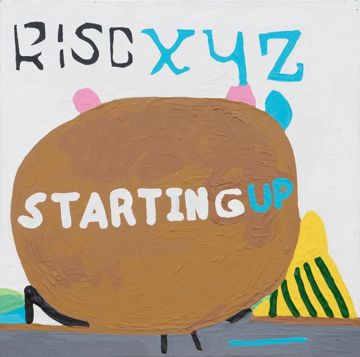 Marlon Mullen | Untitled, 2017 | 壓克力 麻布 | 61 × 61 cm