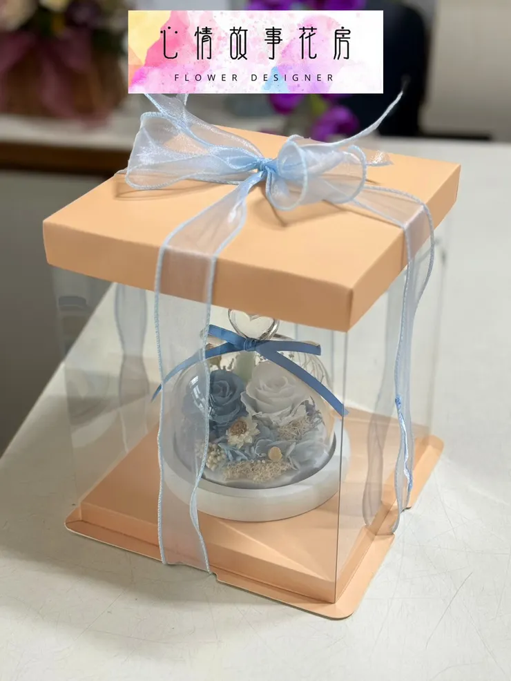 送禮怎麼挑?台南超夢幻玻璃花盅+乾燥花禮推薦!畢業季、情人節、生日都適用 心情故事花房