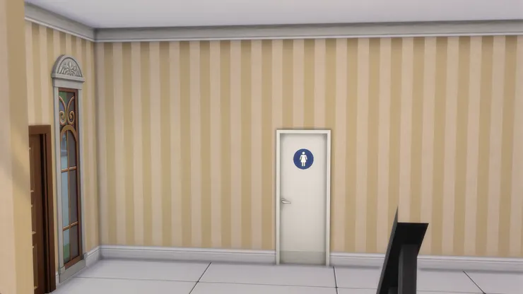 校舍的地下層另一個地方--洗手間。