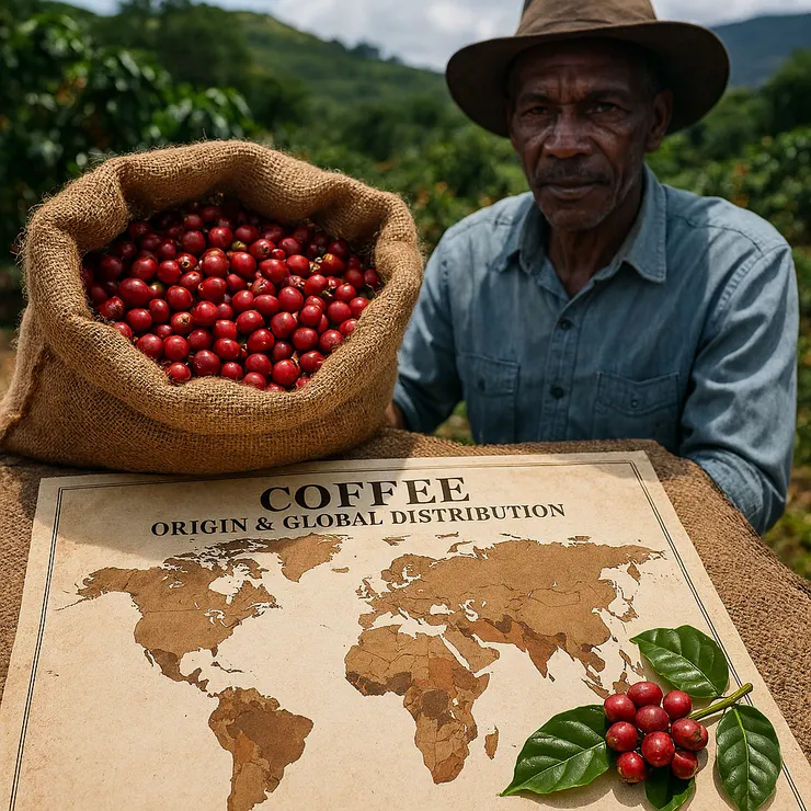 咖啡的起源與全球分布