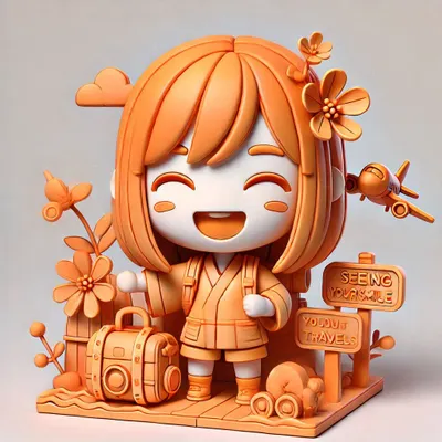 【旅行中看見自己的微笑】