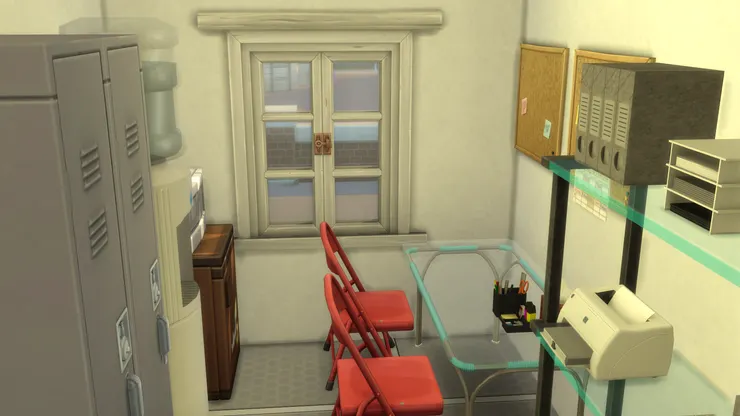 這房間有窗,之前從外面看到的便是這裏了。