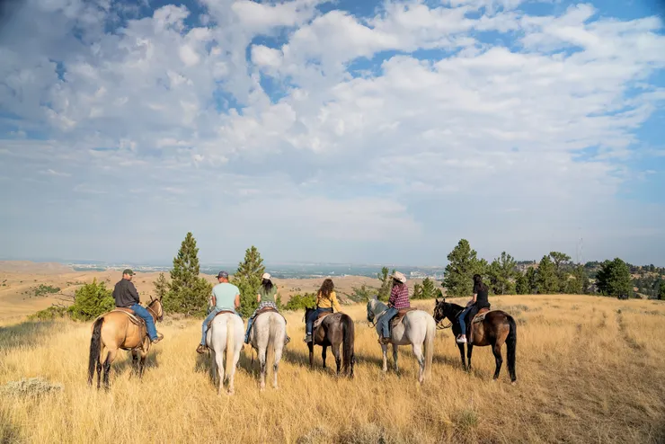 蒙大拿州比林斯草原體驗牛仔文化。圖：美國國家旅遊局／提供
