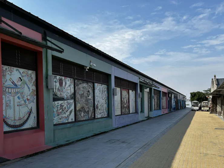 北門遊客中心外牆彩繪