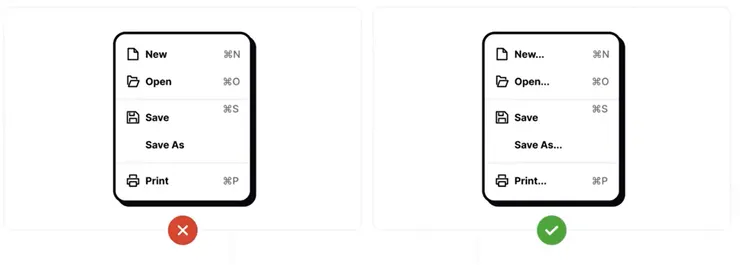 用 ... 代表動作