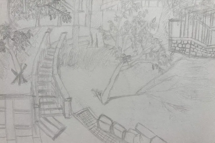 悠閒的午後慢寫