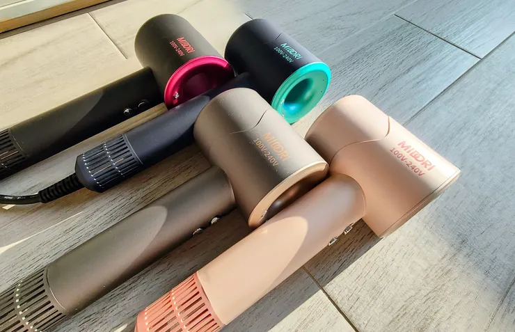 MIDORI高風速溫控負離子吹風機