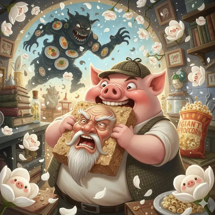 AI繪圖：乾巴巴