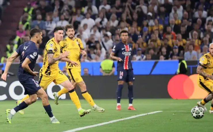 夏基美射入空門助巴黎聖日耳門領先1:0