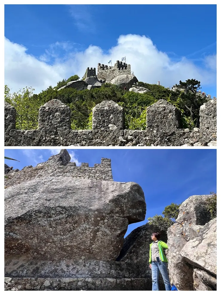 摩爾人城堡建立在巨石上
