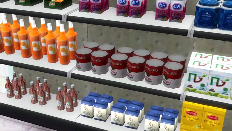 我很喜歡的罐頭湯也有售！