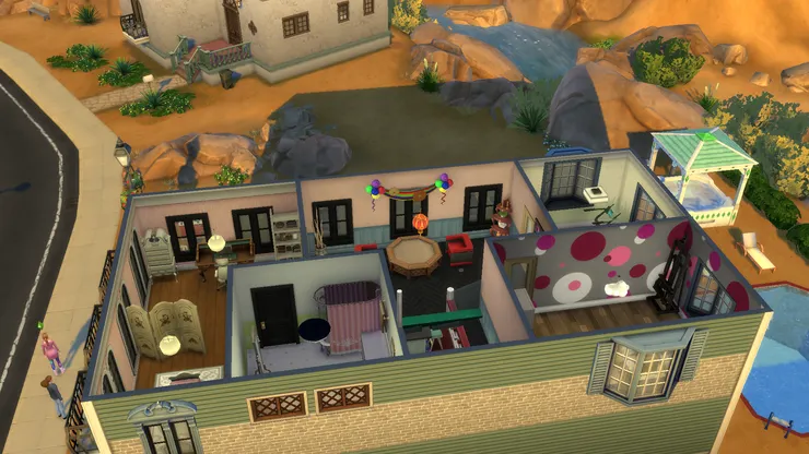 這層很有女性化的感覺！所以一定不可以有蟑螂。