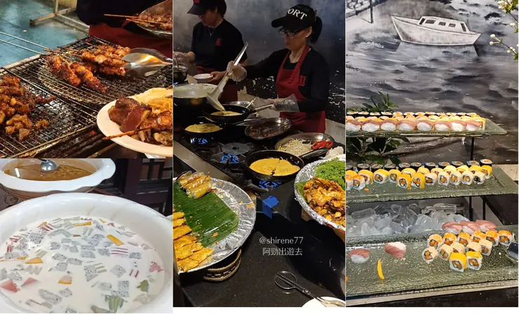 SOHO Buffet & Alacarte ，各國料理海陸空食材都有