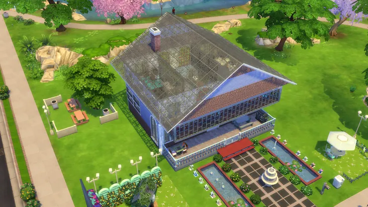 其實這個房子也不算小。