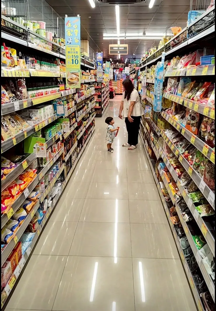 在全聯亂跑的珍豬