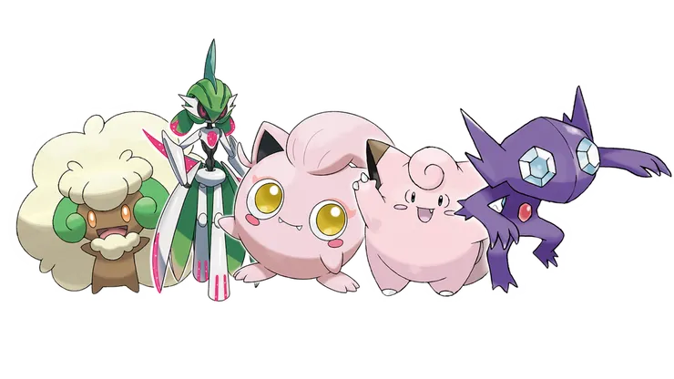 風妖精、鐵武者、吼叫尾、皮皮以及勾魂眼