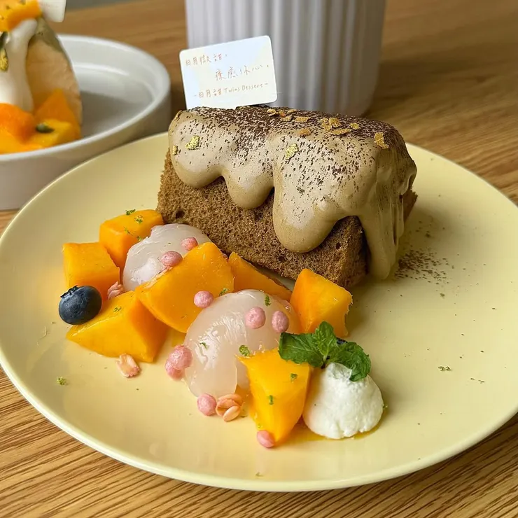 荔枝芒果東方美人戚風蛋糕