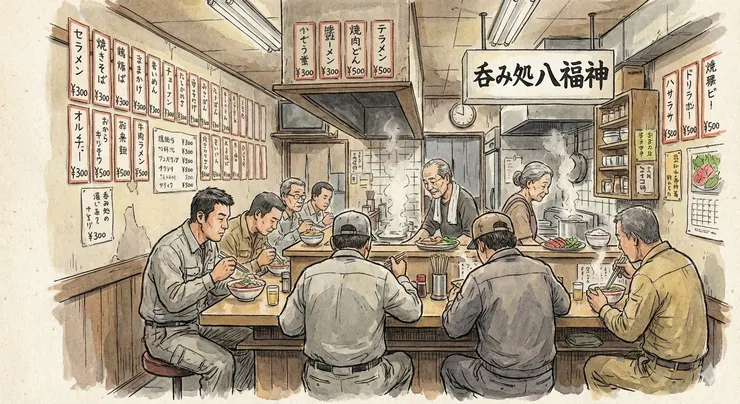 「呑み処八福神」的一千日圓的哲學