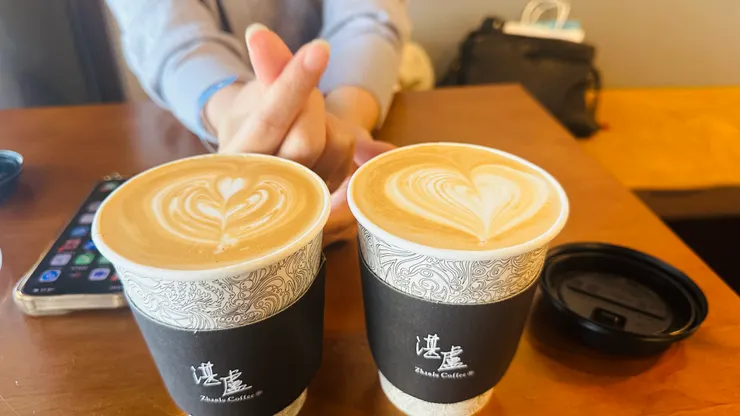 原味拿鐵&香橙拿鐵