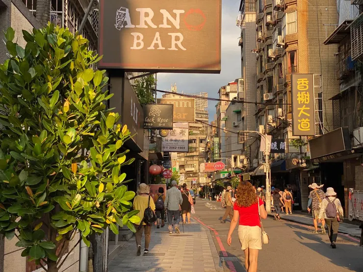 中山北路的條通