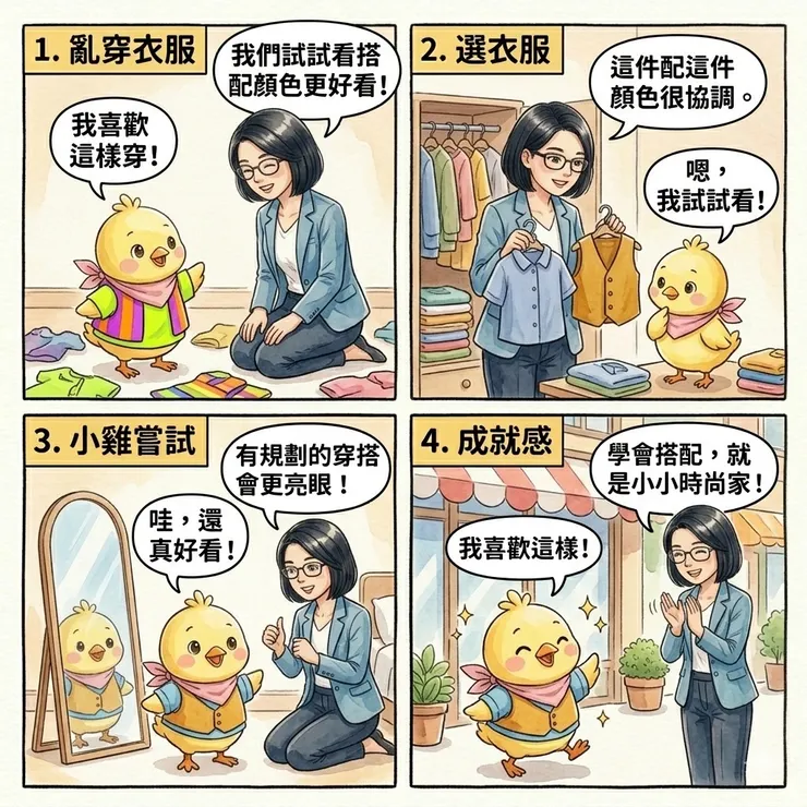穿搭實驗～時尚美感