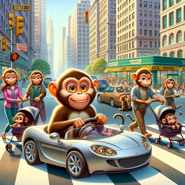 都市四輪猴