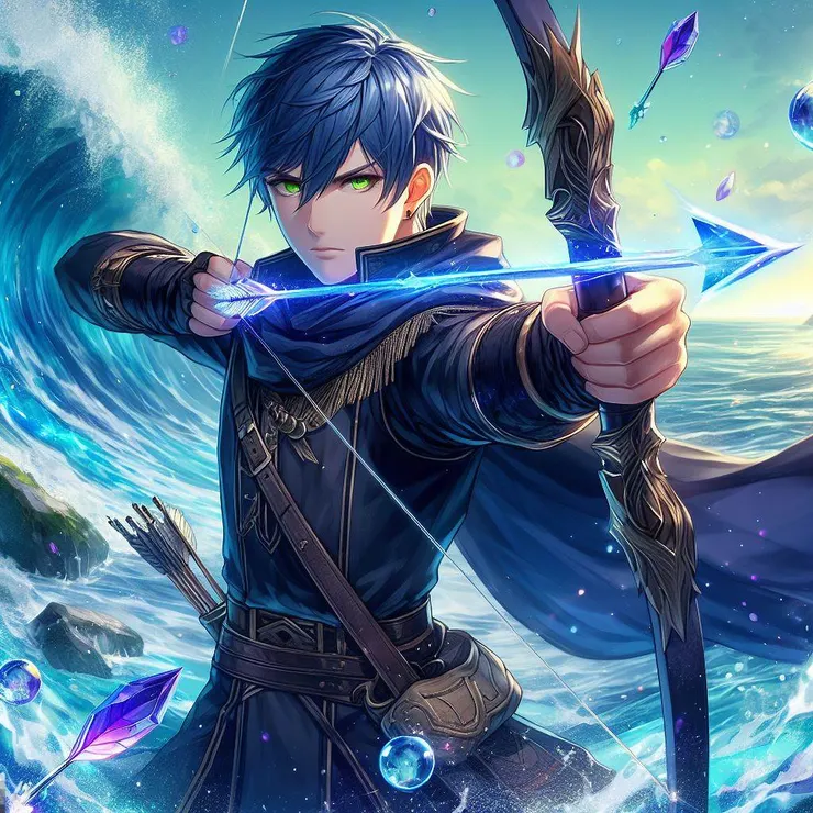 澳東發怒的使出<衝鋒神箭>