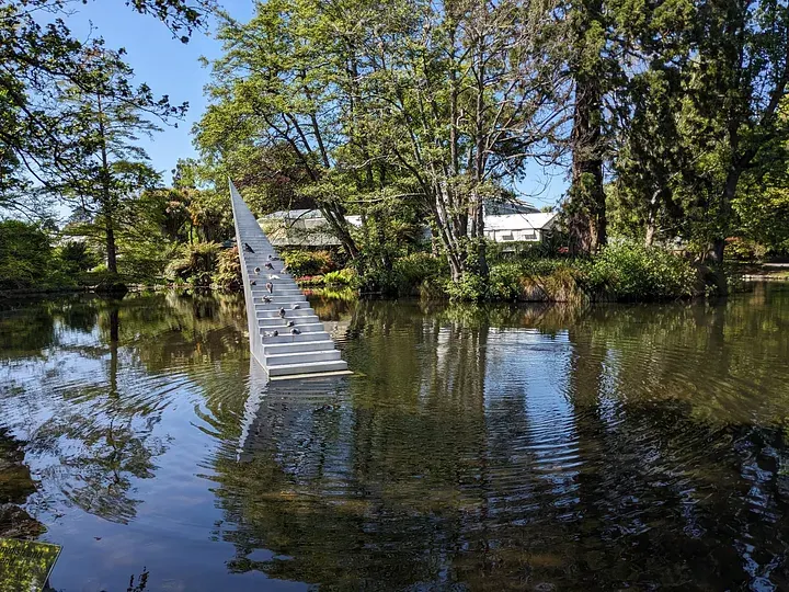 Christchurch Botanic Gardens 基督城植物園一隅處
